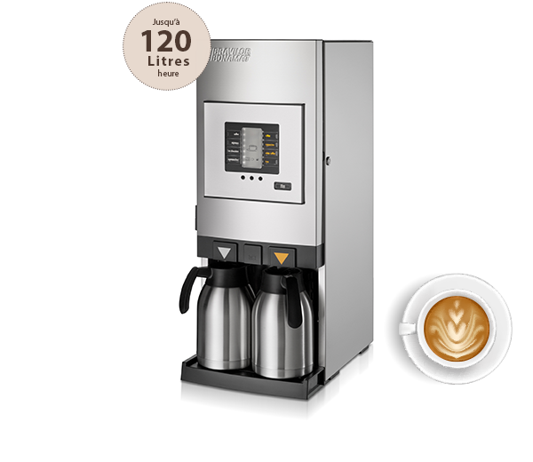 Machines à café professionnelles pour les collectivités CHR CAFFE Bolero turbo