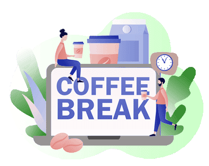 Image vectorielle coffee break