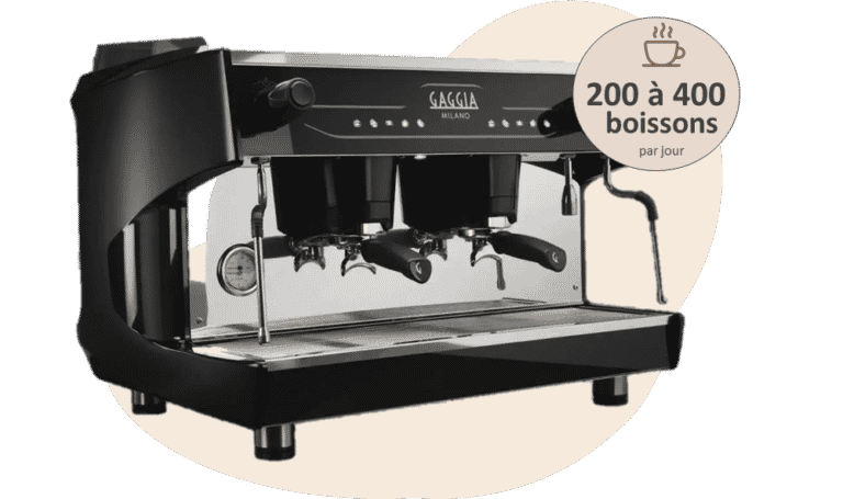 machine à café professionnelle Gaggia 2-4 groupes CHR CAFFE