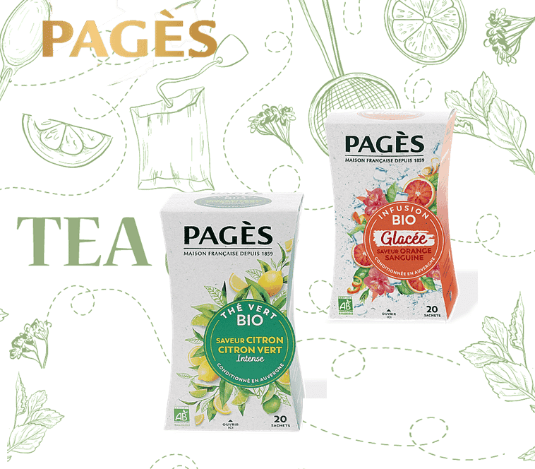 Carte green produit thes bio